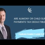 How does the tax system address alimony received?