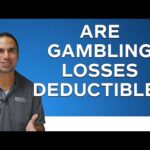 How are taxes impacted by gambling losses?