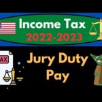 What is the tax treatment of jury duty pay?