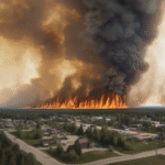 “Manitoba Wildfire Crisis: Evacuations and Climate Concerns”